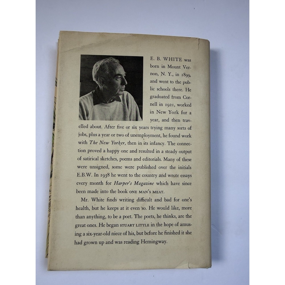 Stuart Little E.B. White Garth Williams 1973 Hardcover Book Dust Jacket HC BCE - Picture 6 of 9